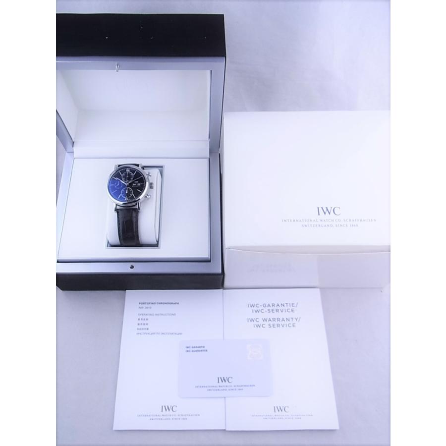 IWCポートフィノ黒文字盤IW391002新品仕上げ ベルト純正新品交換済み | ポートフィノ | 10