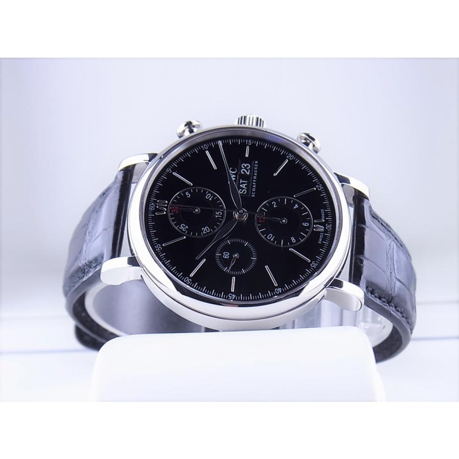IWCポートフィノ黒文字盤IW391002新品仕上げ ベルト純正新品交換済み | ポートフィノ | 11