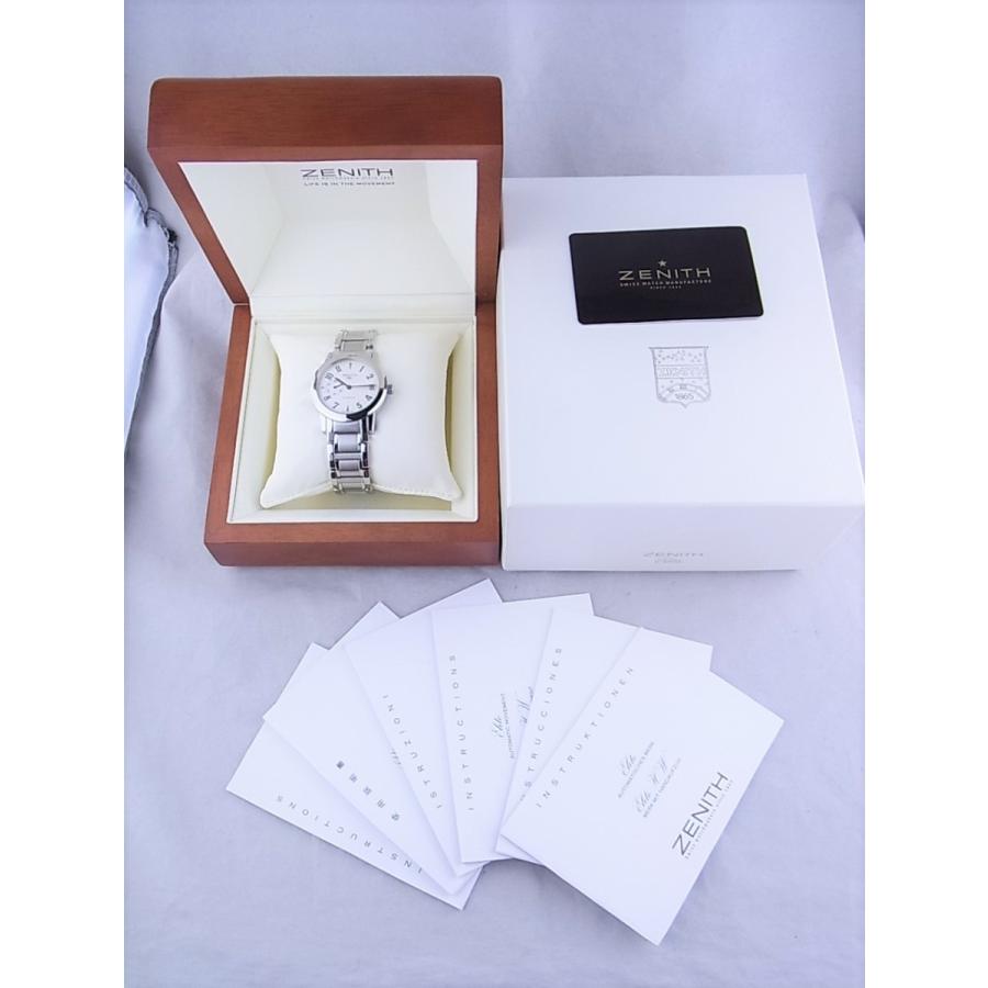ゼニスポートロワイヤルエリートシルバー文字盤02.0451.680/02.M451新品仕上げ済 | ZENITH（時計） | 10