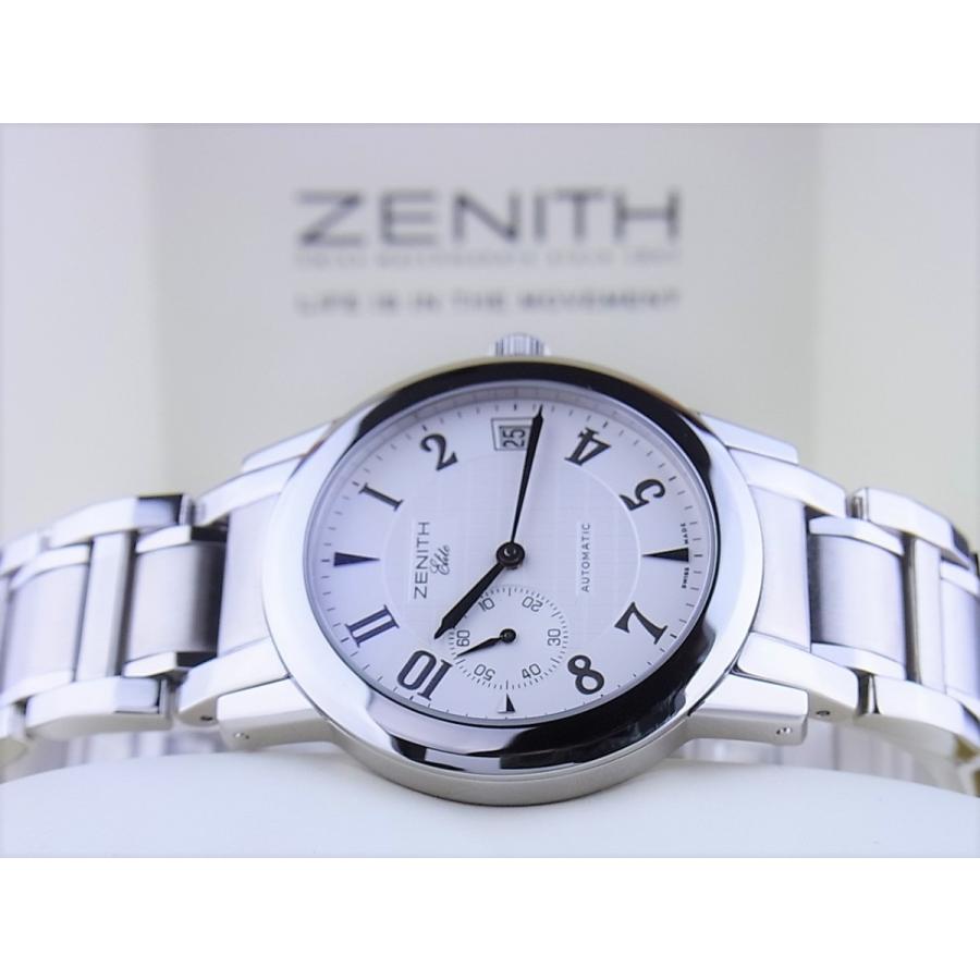 ゼニスポートロワイヤルエリートシルバー文字盤02.0451.680/02.M451新品仕上げ済 | ZENITH（時計） | 11