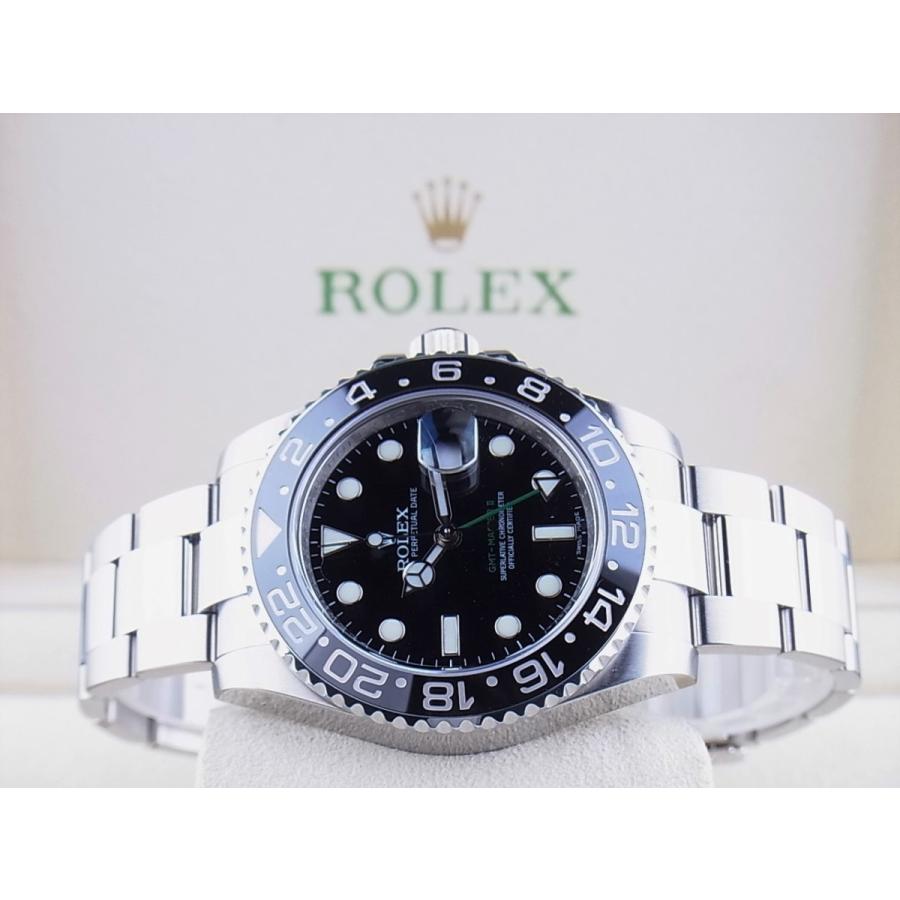 ロレックスGMTマスター黒 116710LN 美品中古 裏シール付き | ROLEX | 12