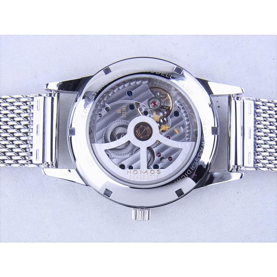ノモスクラブホワイト文字盤CL1E1W2新品仕上げ済 | NOMOS GLASHUETTE | 06