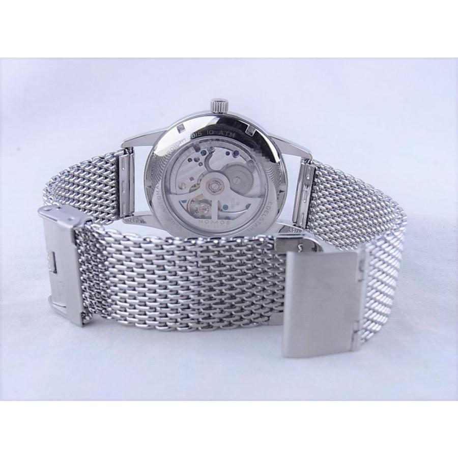 ノモスクラブホワイト文字盤CL1E1W2新品仕上げ済 | NOMOS GLASHUETTE | 08