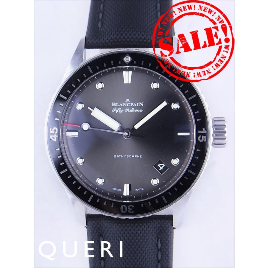 ブランパンフィフティファゾムスバチスカーフグレー文字盤5000-1110-B52A中古 | BLANCPAIN