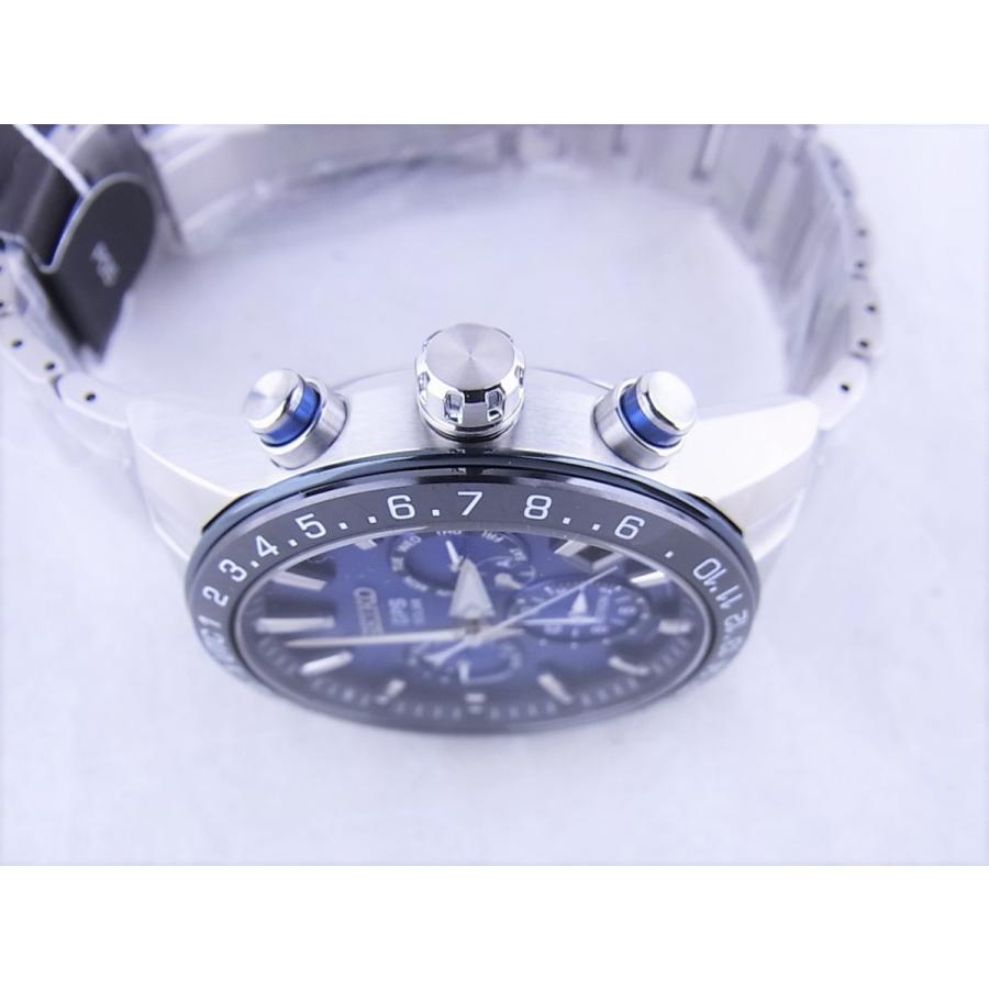 ASTRON セイコーアストロンソーラーGPSブルー文字盤SBXC015(5X53-0AE0