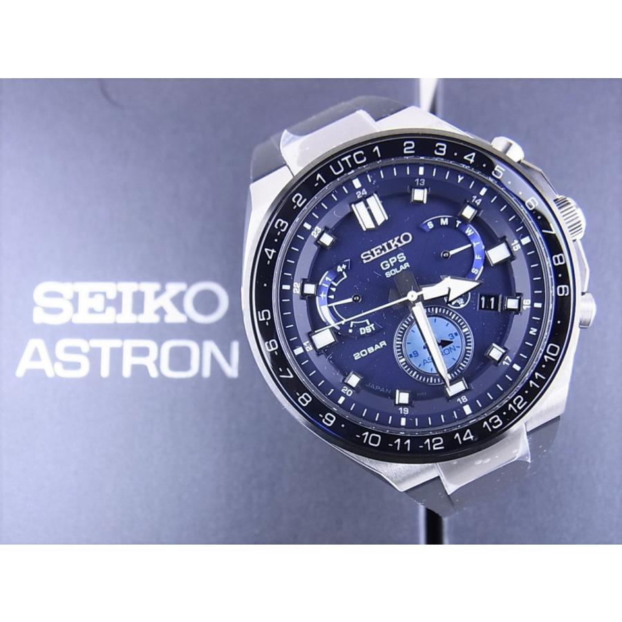 ASTRON セイコーアストロンソーラーGPSブルー文字盤SBXB167(8X53
