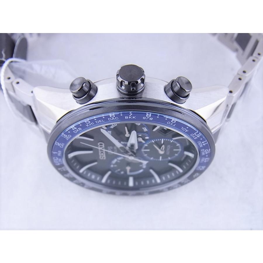 ASTRON セイコーアストロンソーラーGPSブラック文字盤SBXC009(5X53