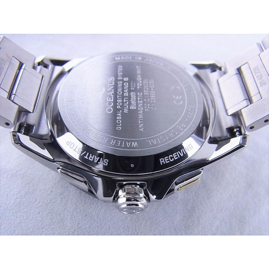 カシオオシアナスGPS電波ソーラーブラック文字盤OCW-G2000J-1AJF新品 | OCEANUS | 07