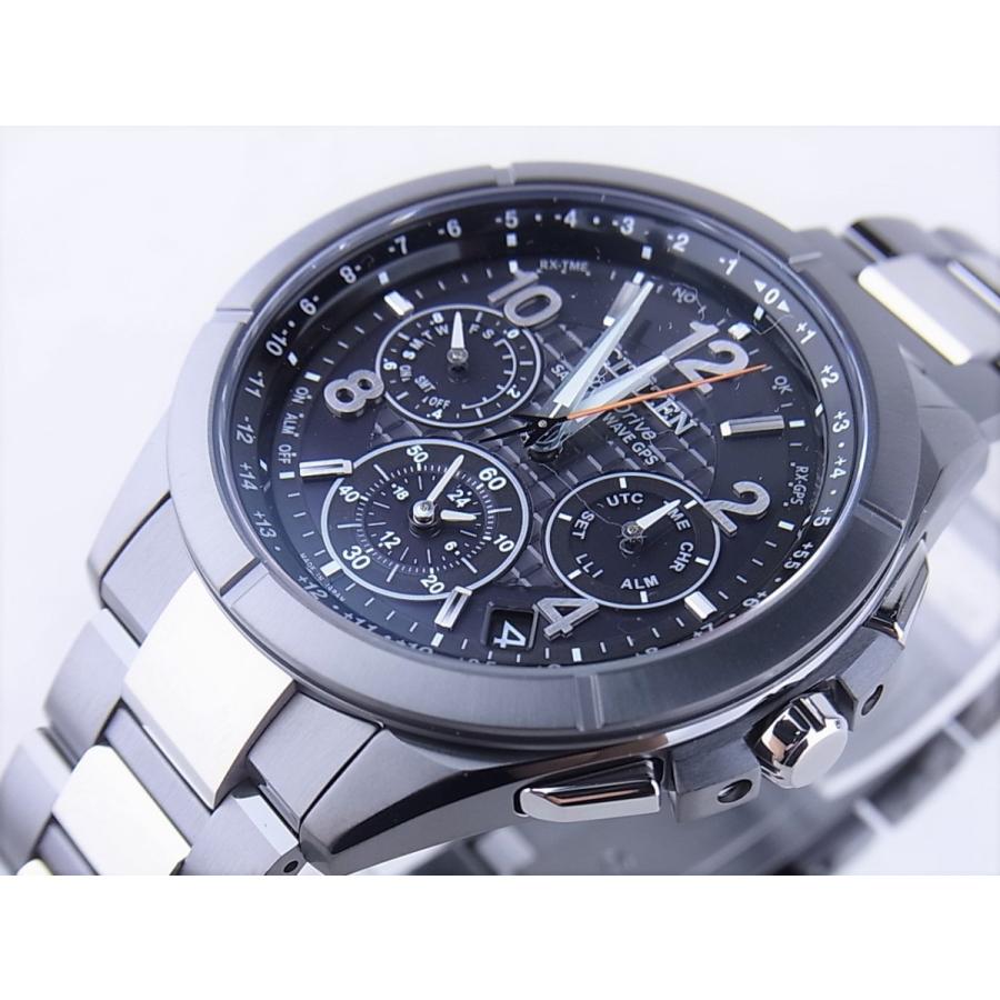 ATTESA（CITIZEN） シチズンアテッサエコドライブGPSチタンブラック