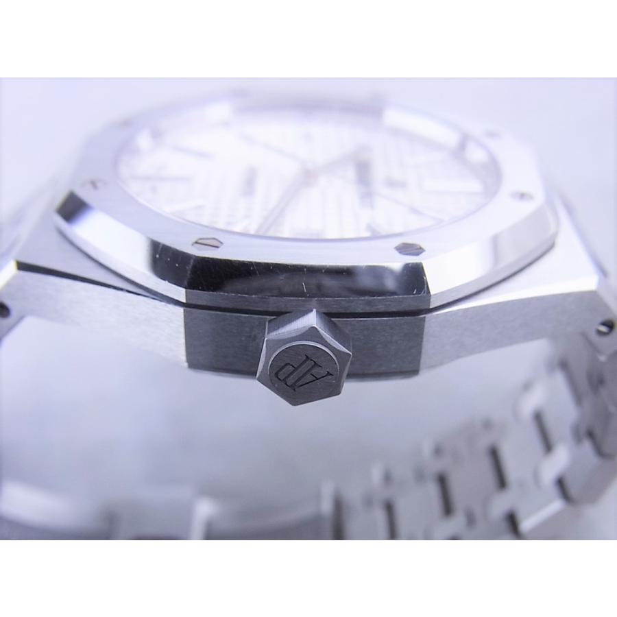 オーデマピゲロイヤルオーク日本正規品シルバー文字盤15400ST.OO.1220ST.02.A中古 | AUDEMARS PIGUET | 14