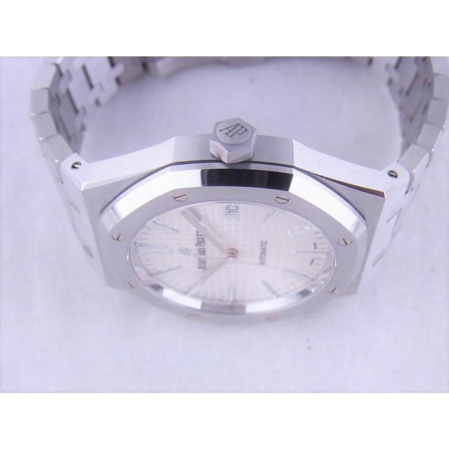 オーデマピゲロイヤルオーク日本正規品シルバー文字盤15400ST.OO.1220ST.02.A中古 | AUDEMARS PIGUET | 03