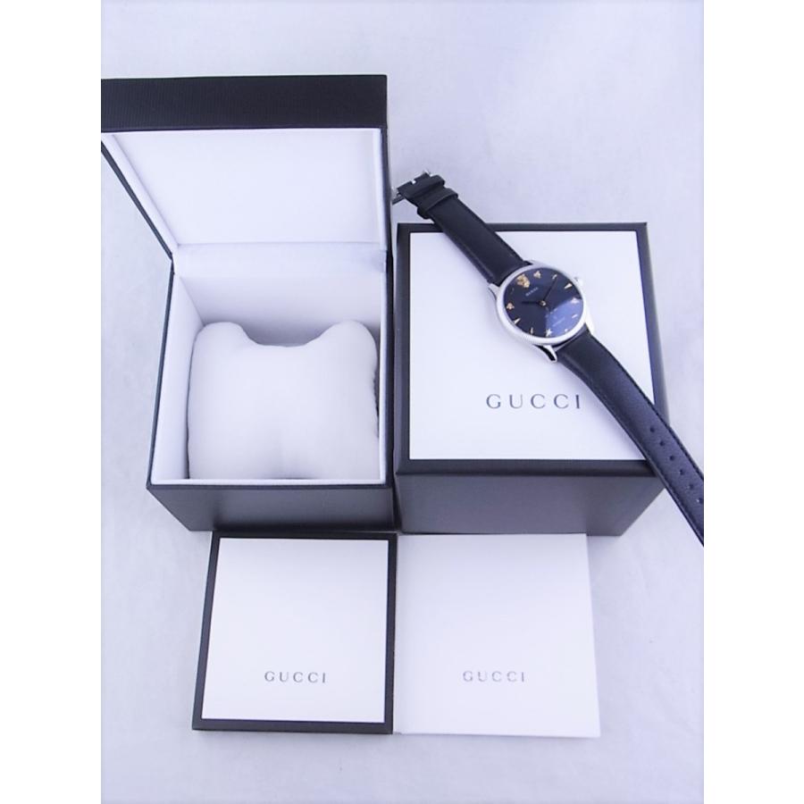 GUCCI（グッチ） グッチGタイムレス男女兼用モデルネイビー文字盤