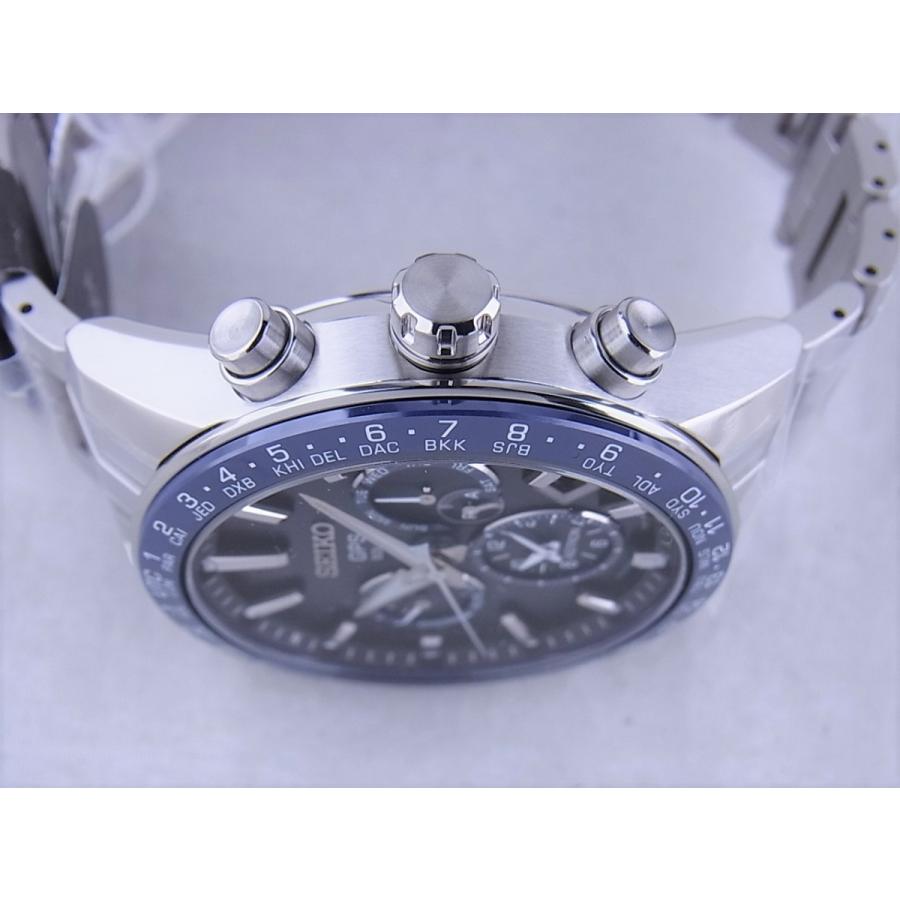 ASTRON セイコーアストロンブラック文字盤青ベゼルSBXC001新品