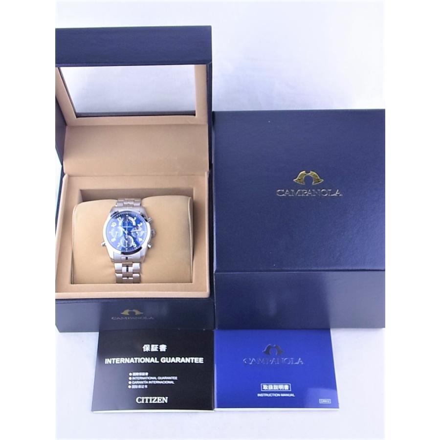 コンプリケーション シチズンカンパノラグランドコンプリケーション紺