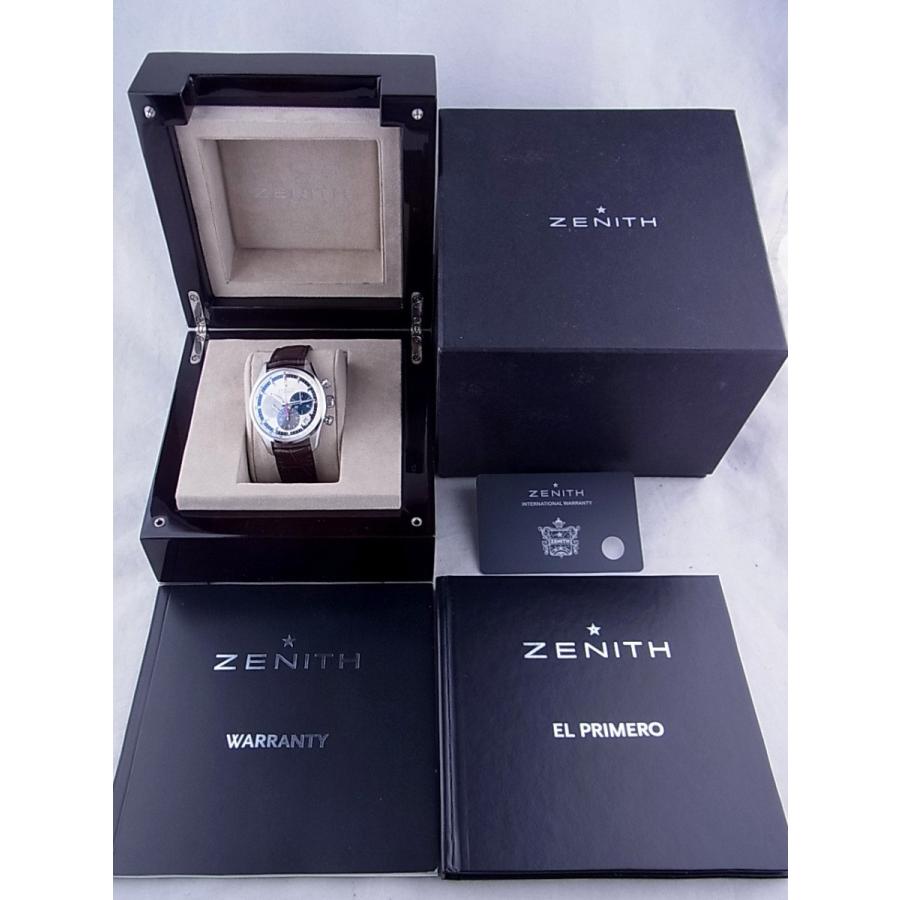 ゼニスエルプリメロ36000VPHシルバー文字盤03.2150.400/69.C713中古美品 | ZENITH（時計） | 11
