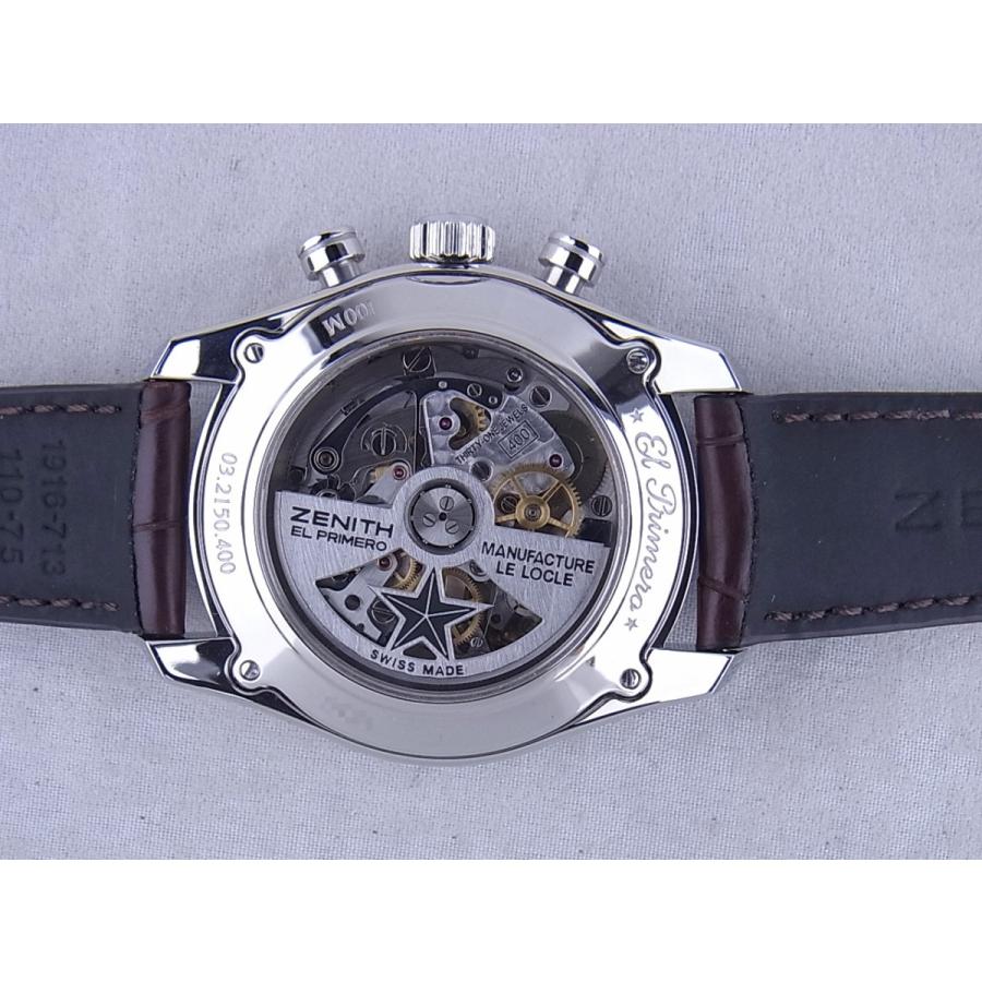 ゼニスエルプリメロ36000VPHシルバー文字盤03.2150.400/69.C713中古美品 | ZENITH（時計） | 07