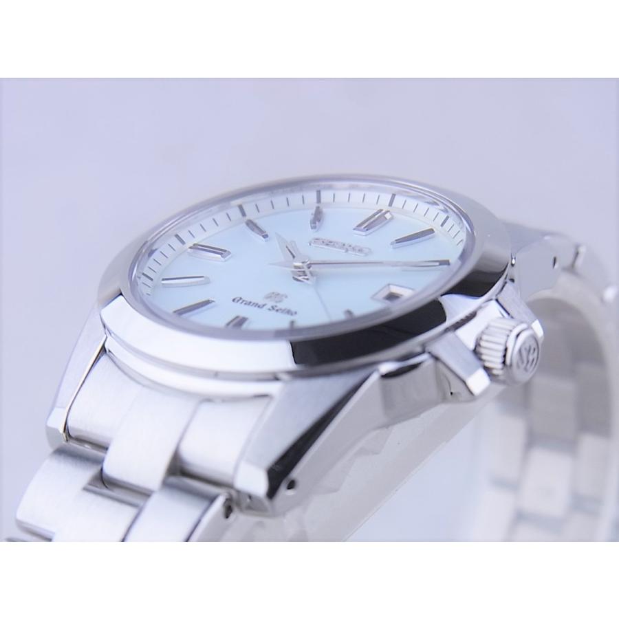 美品 レディース グランドセイコー STGF057 GRAND SEIKO グランドセイコークオーツレディースライトブルー文字盤STGF057