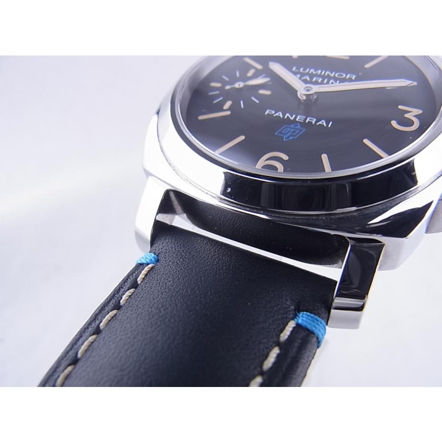 パネライ ルミノールマリーナ S番 ロゴ アッチャイオ ブラック文字盤 PAM00631 新品仕上げ済 |  | 17