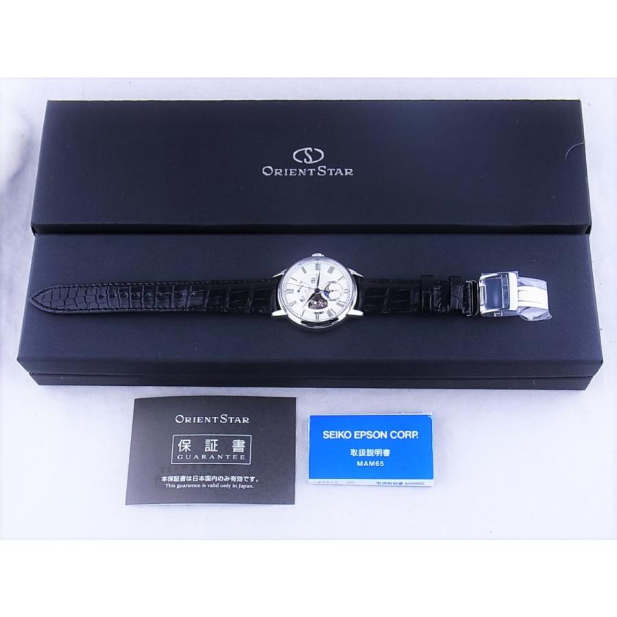 オリエントスターメカニカルムーンフェイズシルバー文字盤RK-AM0001S新品 | ORIENT | 10