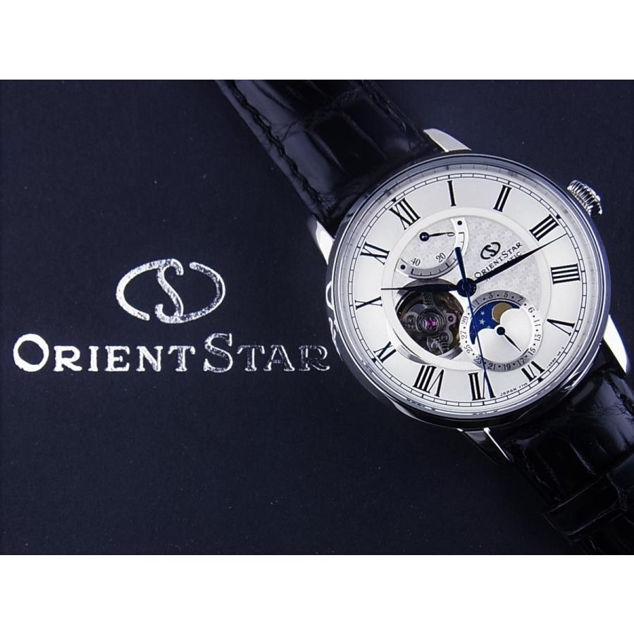 オリエントスターメカニカルムーンフェイズシルバー文字盤RK-AM0001S新品 | ORIENT | 11