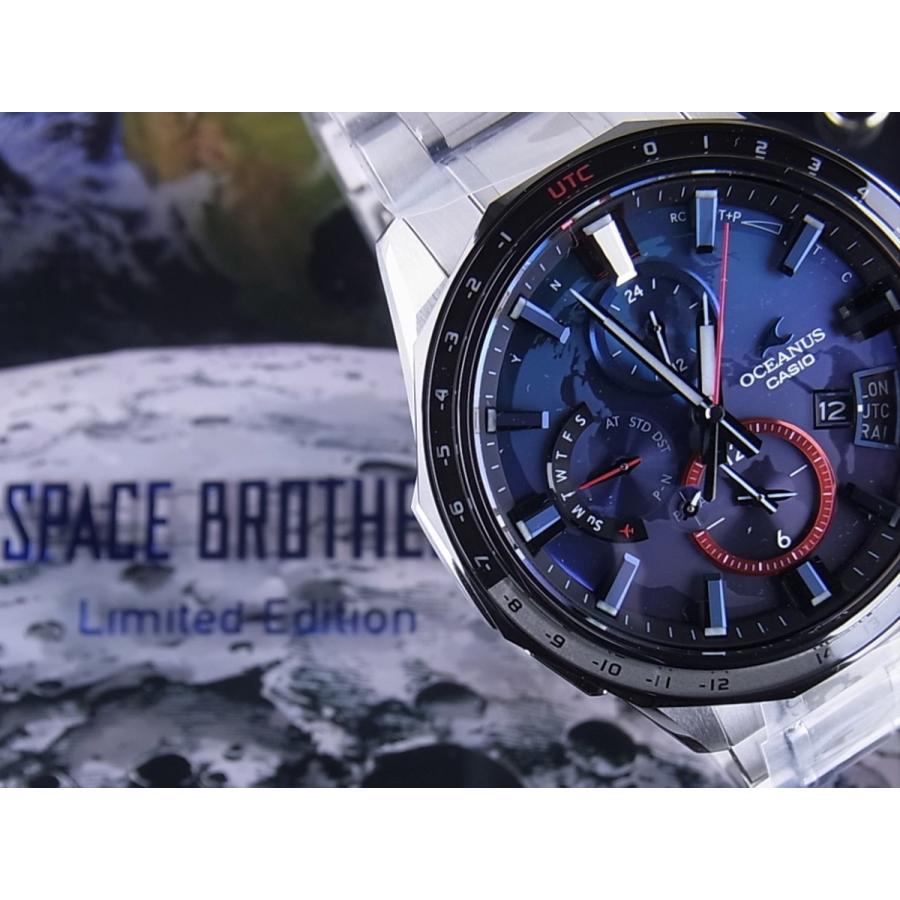 カシオオシアナス宇宙兄弟コラボレーションモデル世界限定700本OCW-G2000SB-2AJR新品 | OCEANUS | 12