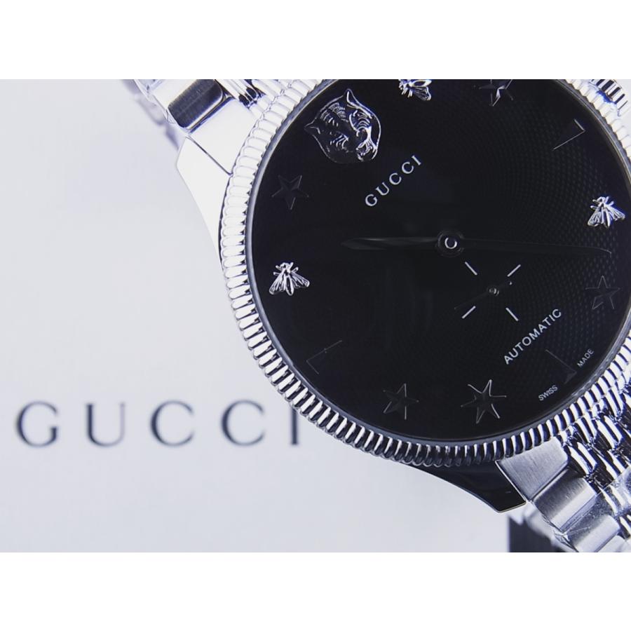 GUCCI（グッチ） Gタイムレス オートマティック ブラック文字盤