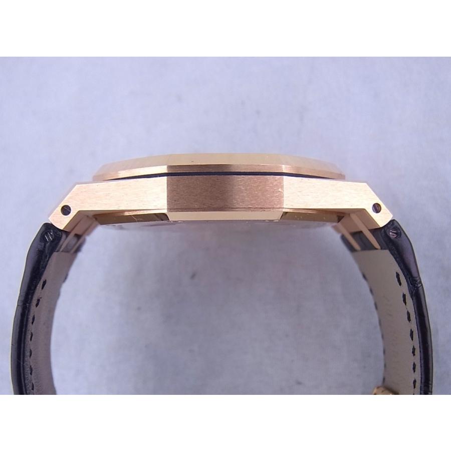 オーデマピゲロイヤルオークオートマティックピンクゴールドブラック文字盤15400OR.OO.D002CR.01中古美品 | AUDEMARS PIGUET | 05