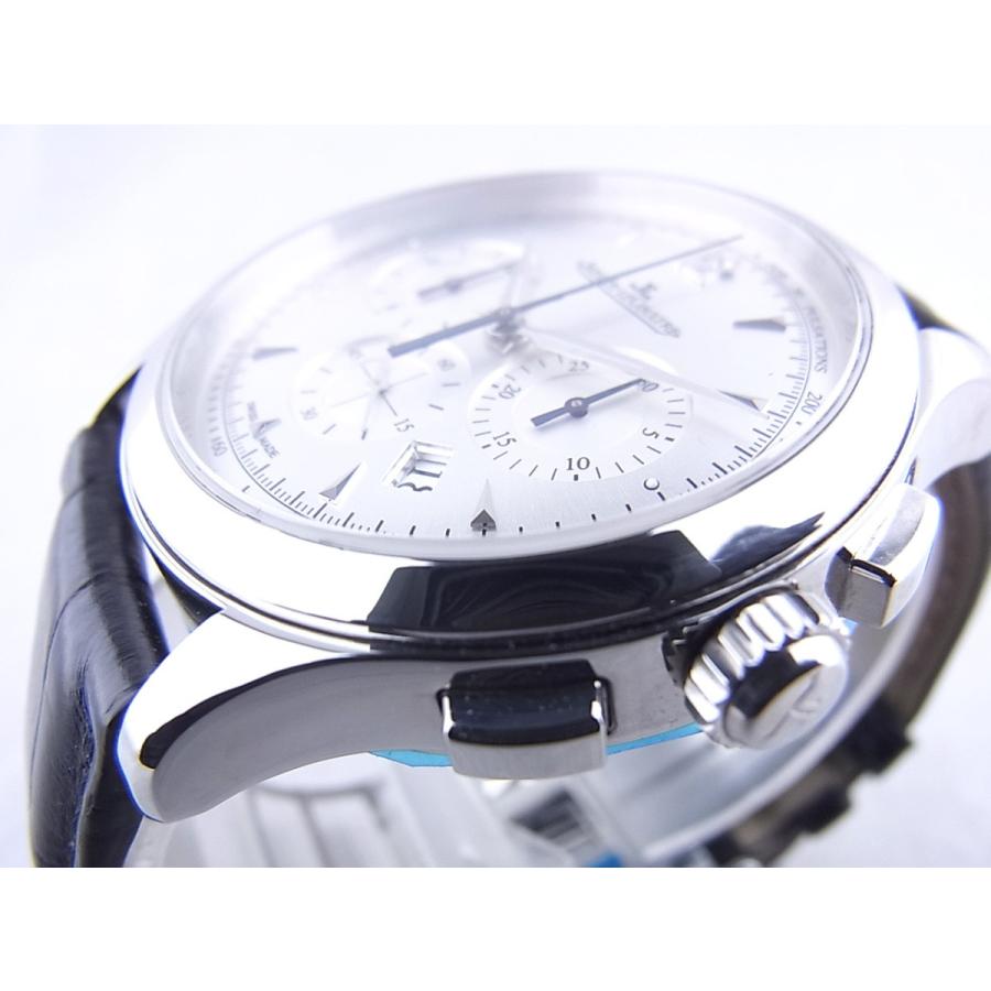 ジャガールクルト マスター クロノグラフ シルバー文字盤Q1538420（174.8.C1)新品仕上げ済 | JAEGER-LECOULTRE | 01