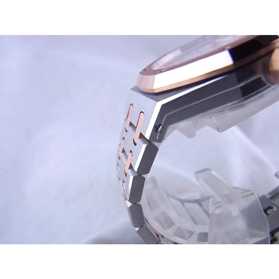 オーデマピゲロイヤルオークオートマティックピンクゴールドシルバー文字盤15450SR.OO.1256SR.01中古美品 | AUDEMARS PIGUET | 02