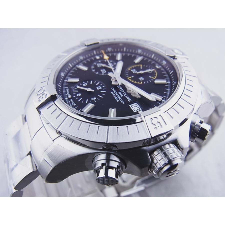 アベンジャー ブライトリング クロノグラフ45 A345B-1PSS(A13317)新品