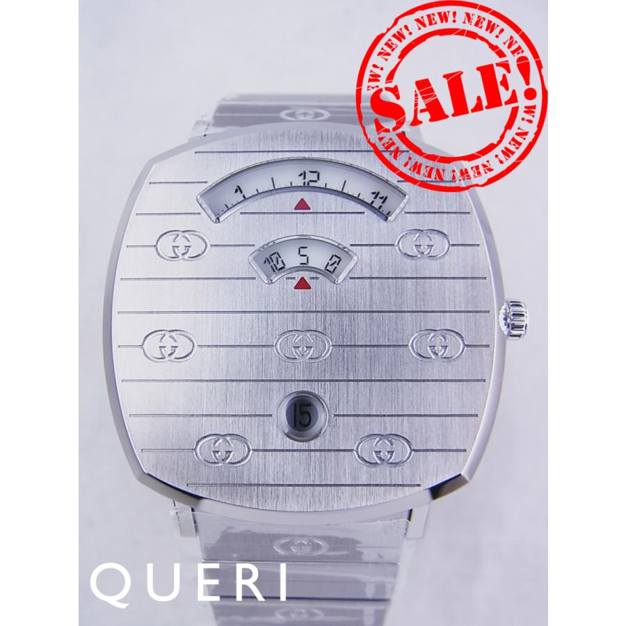 GUCCI グッチ SSグリップ 38mm ユニセックス クオーツYA157410新品  