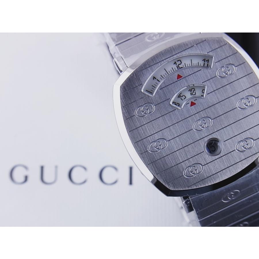 GUCCI グッチ SSグリップ 38mm ユニセックス クオーツYA157410新品  