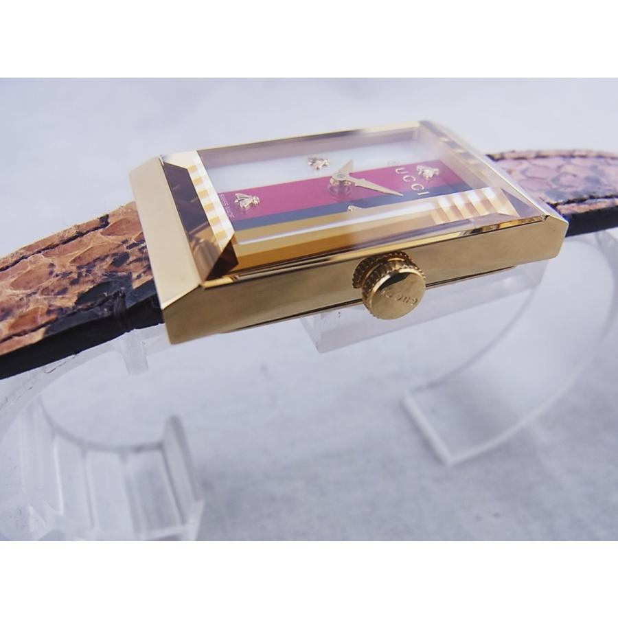 GUCCI（グッチ） Gフレーム レディース クオーツYA147402(147.4)新品 