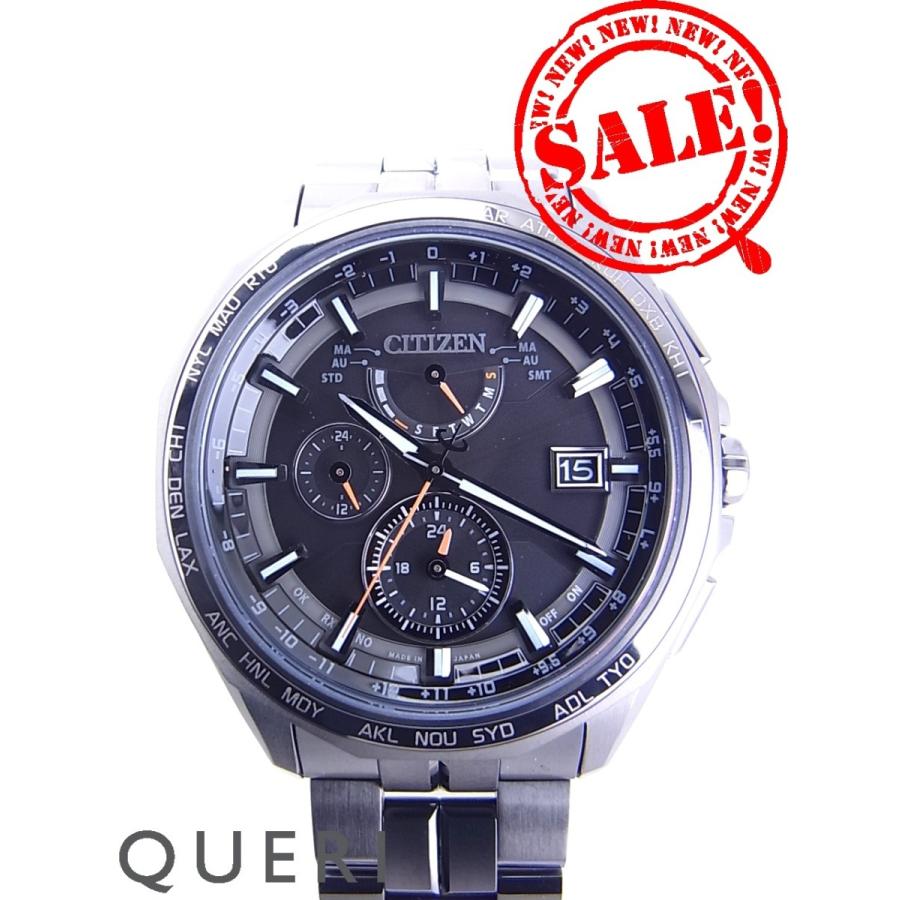 シチズン アテッサ エコドライブ ブラックチタン H820-T023991 ATTESA（CITIZEN） シチズンアテッサエコドライブブラックチタン