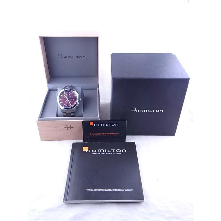 ハミルトン ブロードウェイ オート クロノグラフ レッド文字盤H43516171新品 | HAMILTON | 11