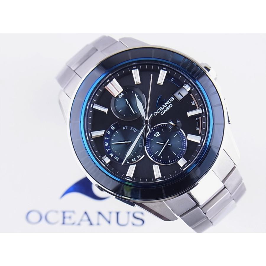 OCEANUS カシオオシアナスマンタ世界3000本限定モバイルリンク江戸切子