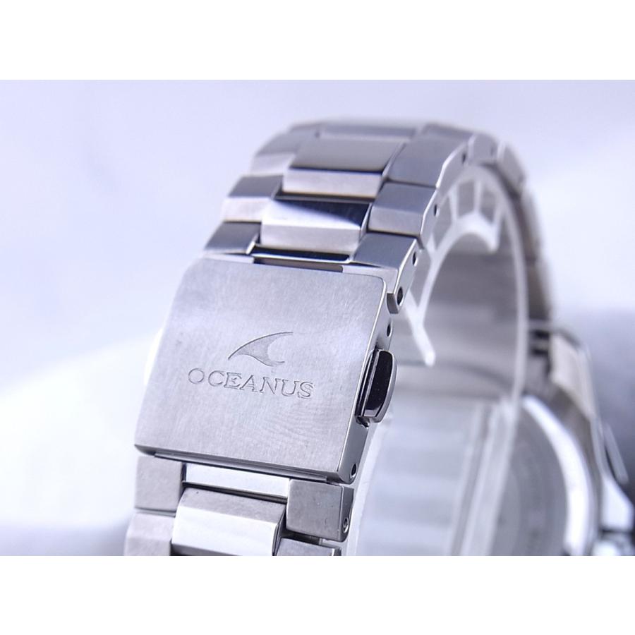 OCEANUS カシオオシアナスマンタ世界3000本限定モバイルリンク江戸切子