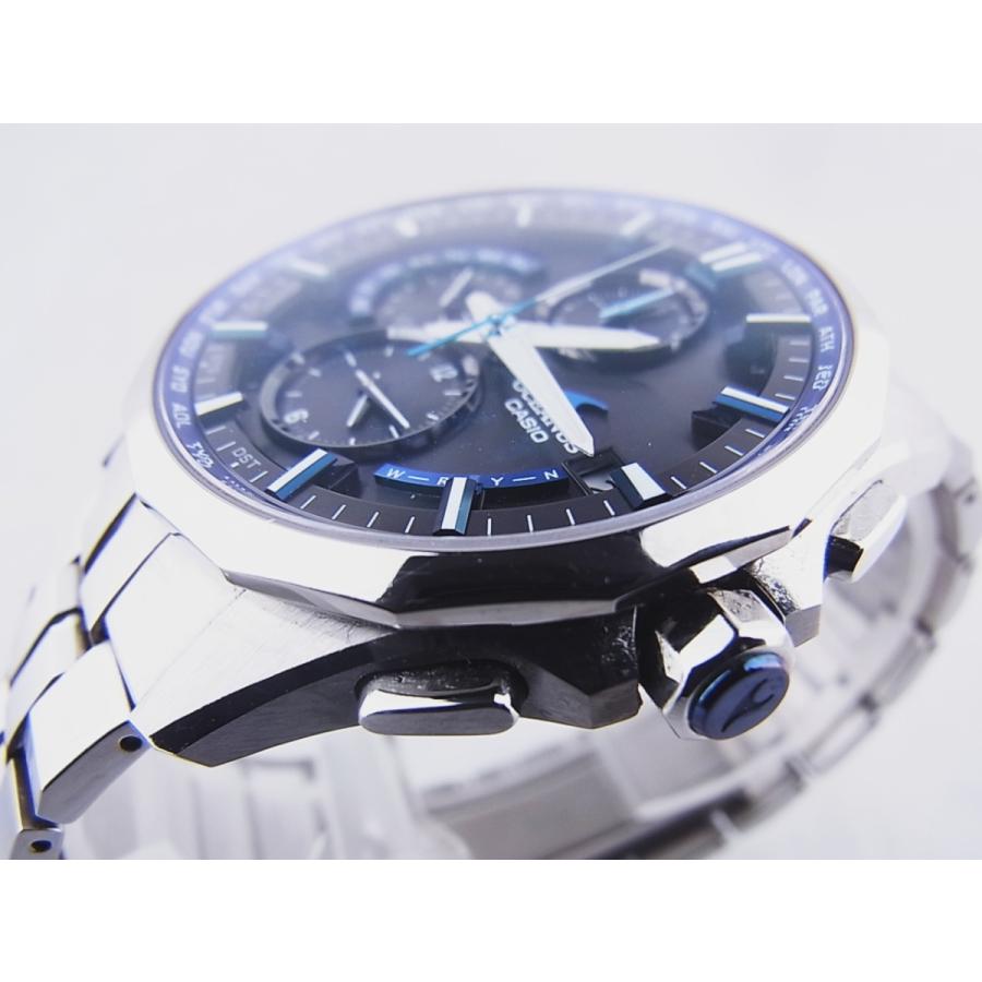 OCEANUS カシオ オシアナス マンタ ブラック文字盤OCW-S3000-1AJF中古