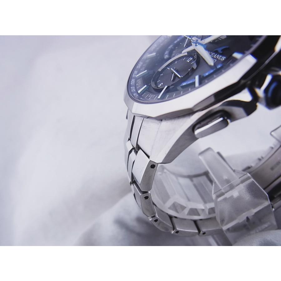 OCEANUS カシオ オシアナス マンタ ブラック文字盤OCW-S3000-1AJF中古