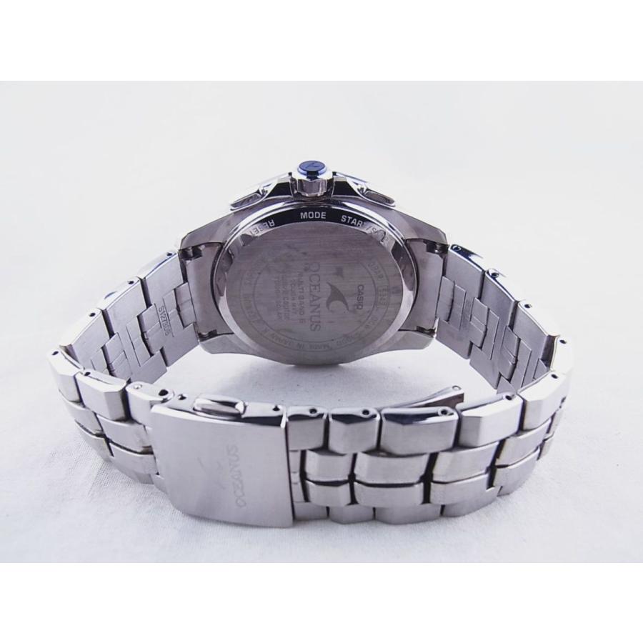 OCEANUS カシオ オシアナス マンタ ブラック文字盤OCW-S3000-1AJF中古