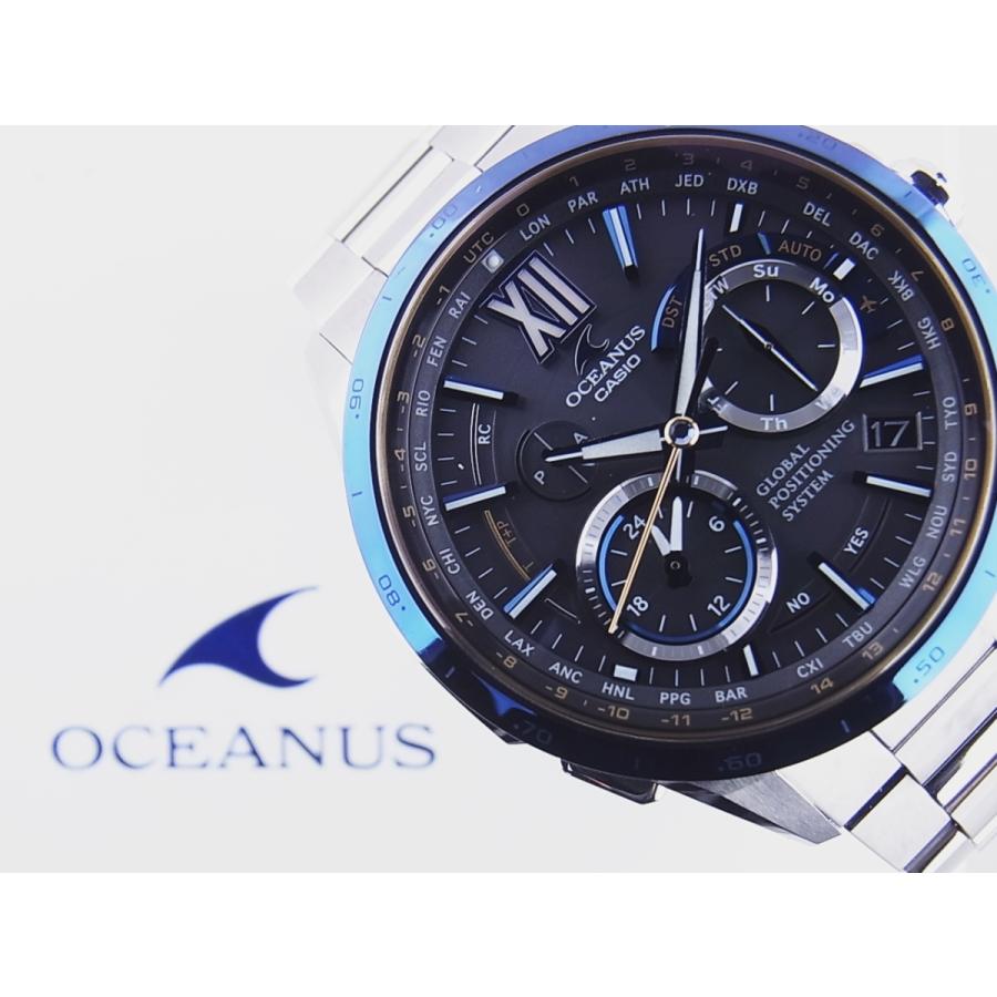 カシオ オシアナス フルメタル GPSハイブリッド電波ソーラーOCW-G1000E-1AJF中古 | OCEANUS | 12