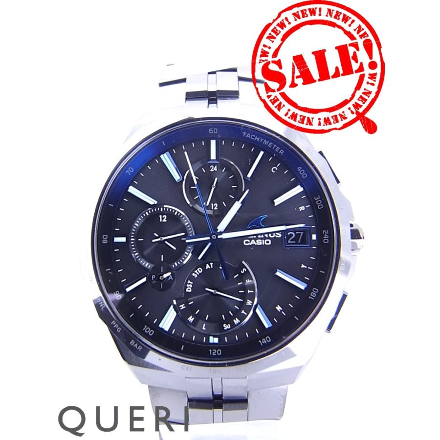カシオ オシアナス マンタ タフソーラー チタンOCW-S5000B-1AJF新品 | OCEANUS