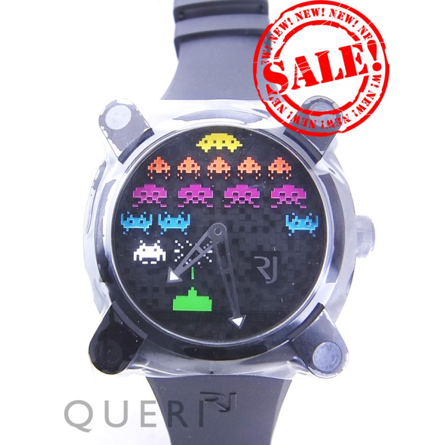 ロマンジェローム スペースインベーダー 40mm 限定78本RJ.M.AU.IN.021.03新品 | ROMAIN JEROME