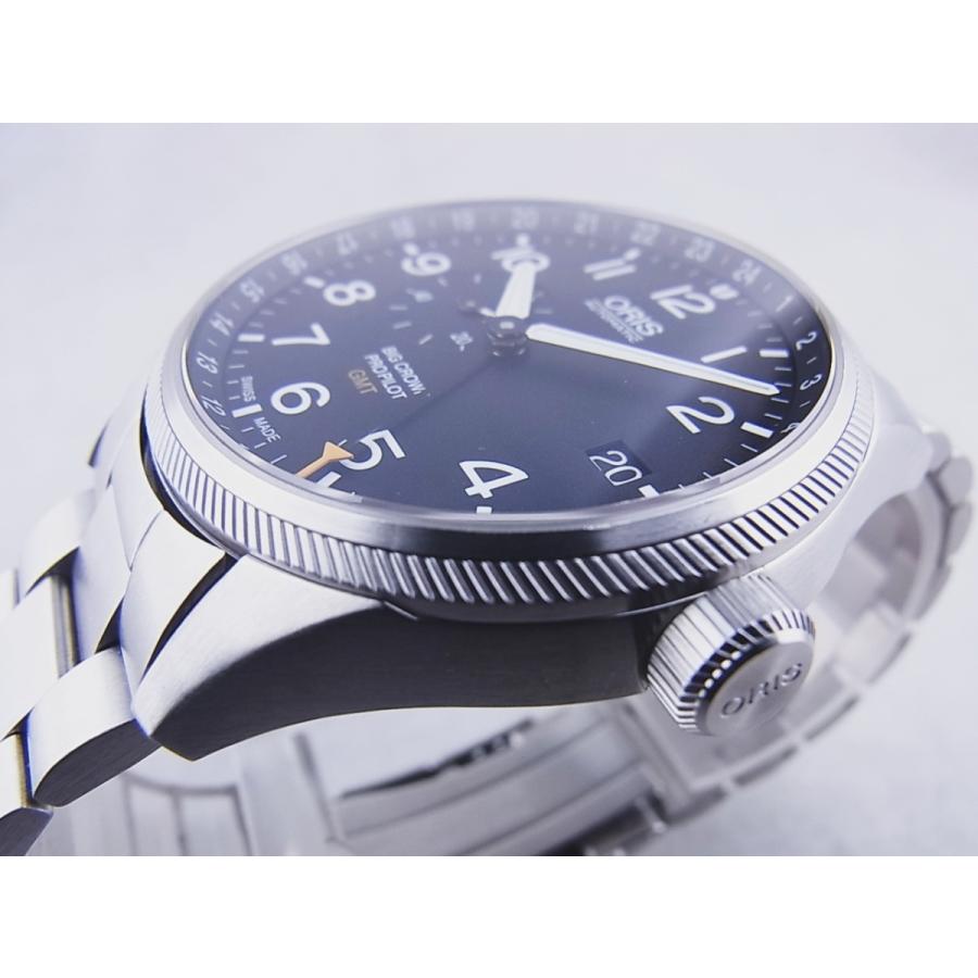 オリス ビッククラウン プロパイロット GMT 01 748 7710 4164-07 8 22 19新品仕上げ済 | ORIS | 01
