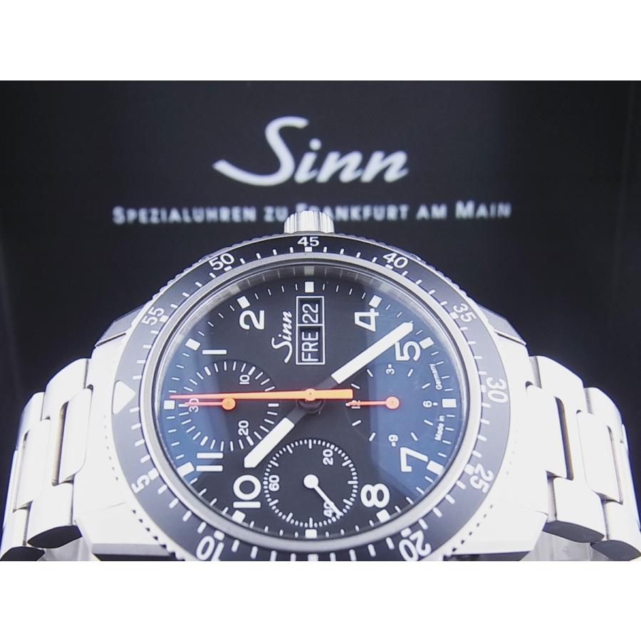 ジン ZEIT特別版 パイロット クロノグラフ 100本限定 103.TI中古美品 | Sinn | 13