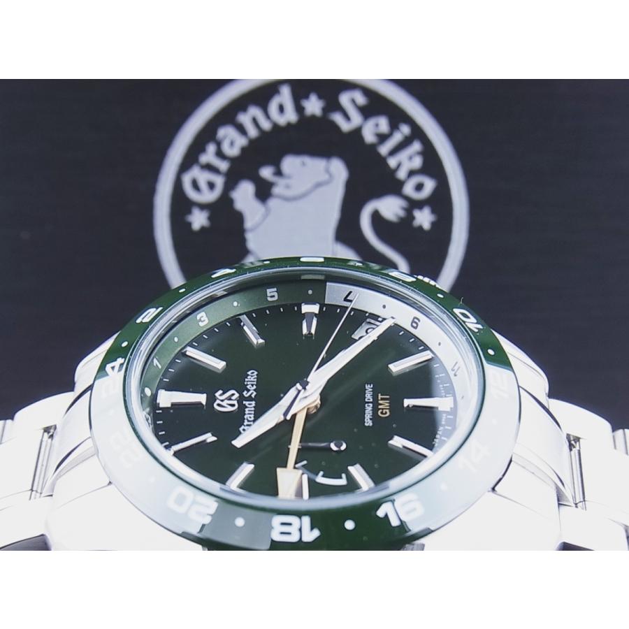 グランドセイコー 9Rスプリングドライブ スポーツコレクション GMT グリーン文字盤SBGE257(9R66-0BB0)新品 | Grand Seiko | 12