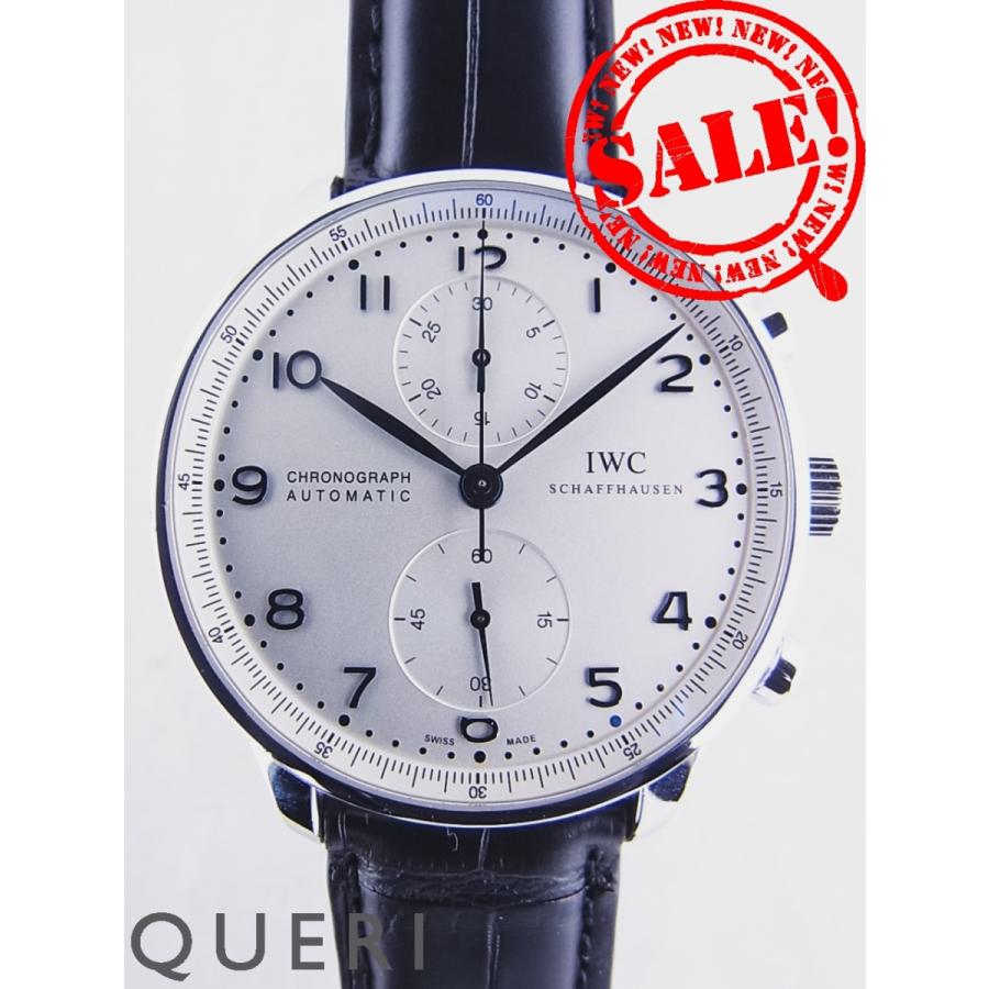 IWC ポルトギーゼ クロノグラフ シルバー文字盤 IW371446新品仕上げ済 | ポルトギーゼ