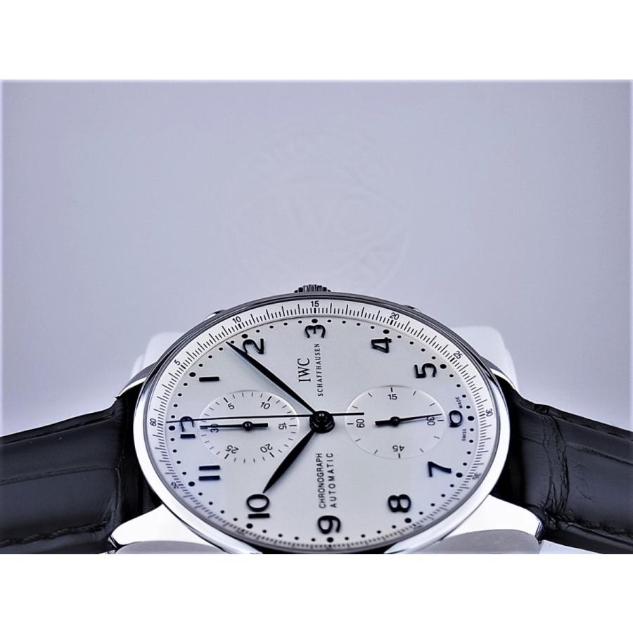 IWC ポルトギーゼ クロノグラフ シルバー文字盤 IW371446新品仕上げ済 | ポルトギーゼ | 11
