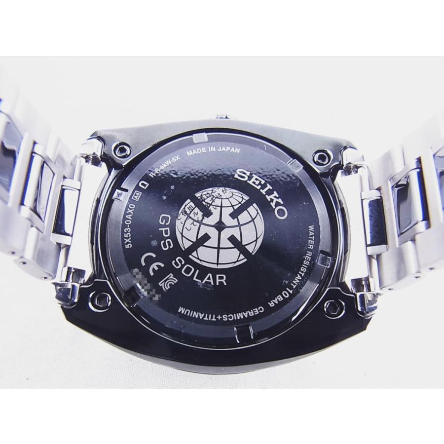 ASTRON セイコー アストロン ソーラーGPS チタン ブラック文字盤