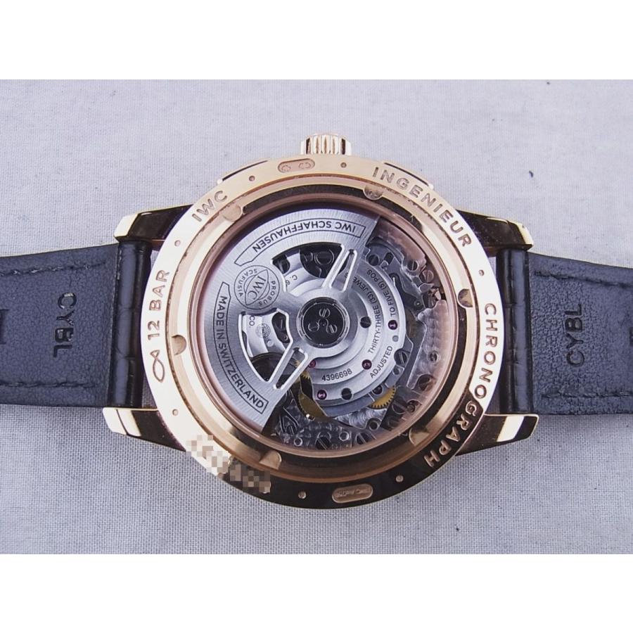 IWC インヂュニア クロノグラフ 18KレッドゴールドケースIW380803中古美品 | インヂュニア | 07